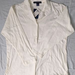 NWT Charter Club Pajama Shirt